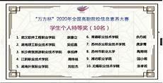 方正杯信息素养大赛是干嘛的